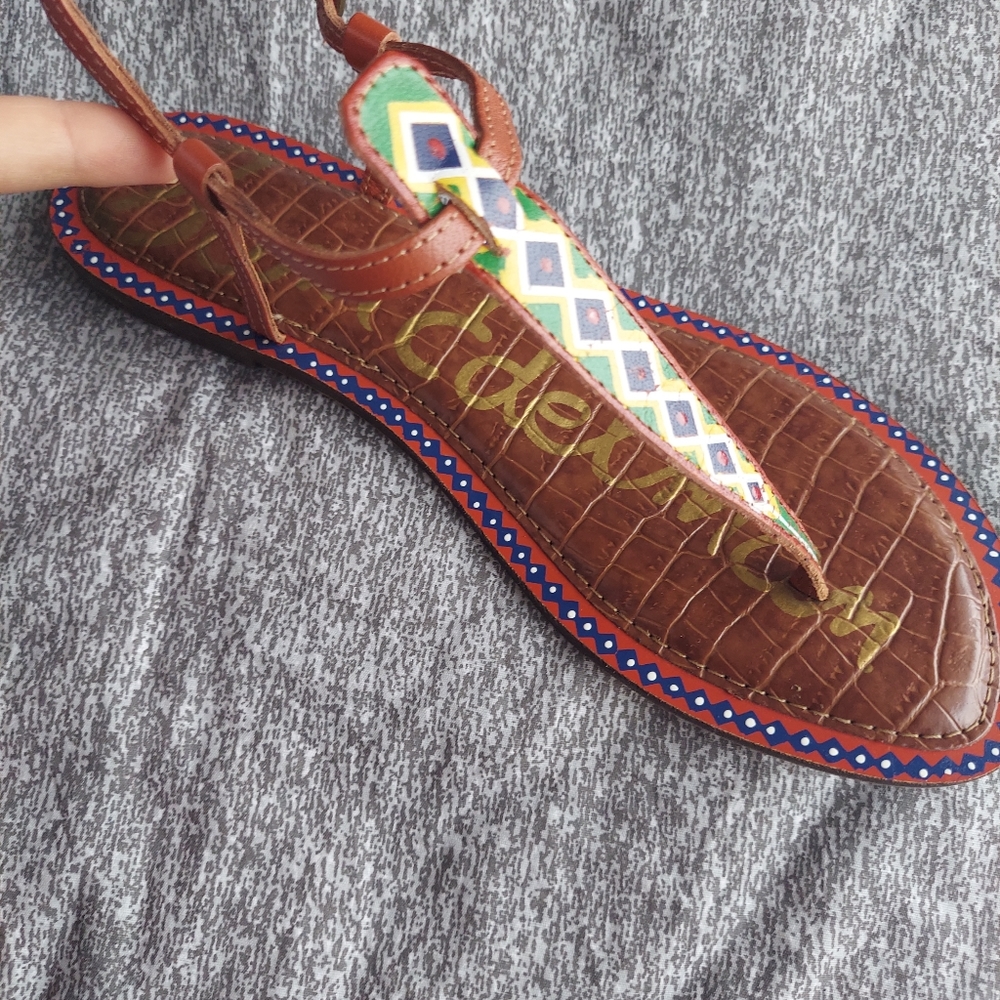 Sam Edelman Gigi tribal flip flops